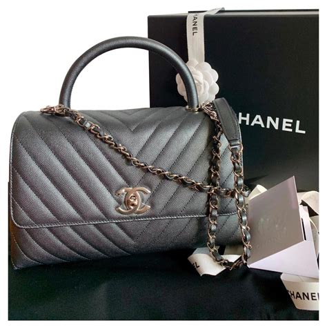 chevron caviar chanel|CHANEL Caviar Lizard Chevron Quilted Mini Coco Handle Flap .